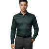 Plain Green Formal Shirt for Men