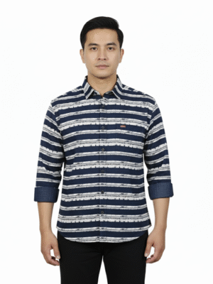 Men's Premium Cotton Printed Shirt