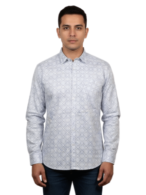 Men's Premium Cotton Printed Shirt