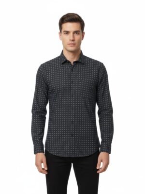 Men's Premium Cotton Printed Shirt