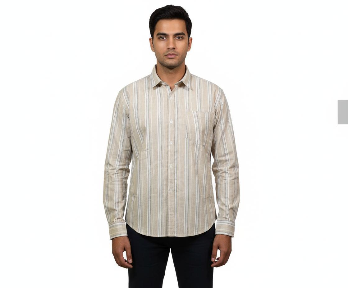 Men's Cotton Linen Shirt