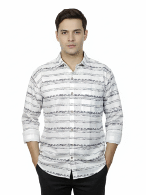 Men's Premium Cotton Printed Shirt