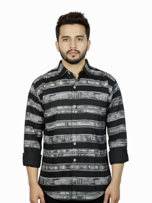 Men's Premium Cotton Printed Shirt