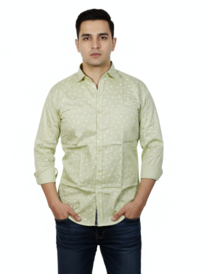 Men's Premium Cotton Printed Shirt