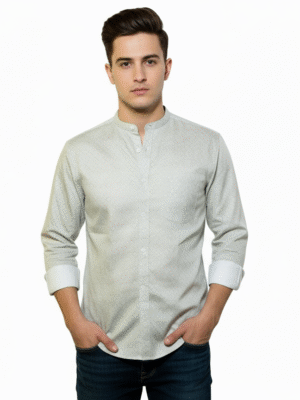 Men's Premium Cotton Printed Shirt