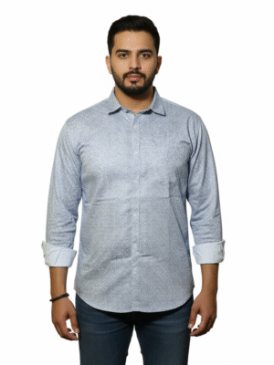 Men's Premium Cotton Printed Shirt