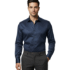 Plain Blue Formal Shirt for Men